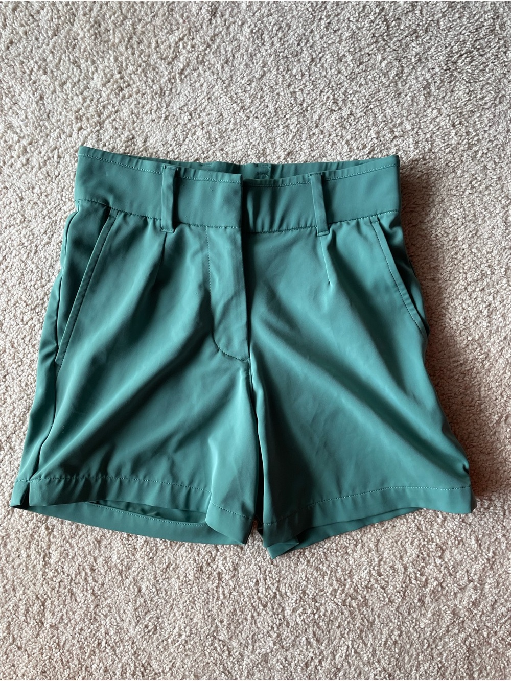 Nike Teal Women's Stretch Golf Shorts Size XS Preppy Athletic Athleisure